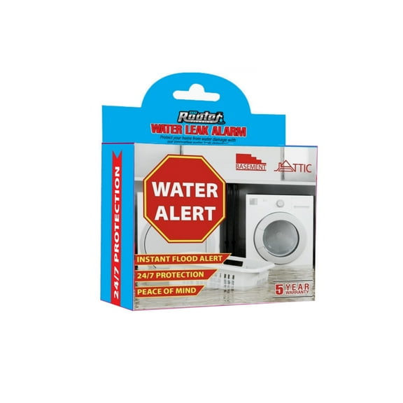 Dr Rooter Water Alert Leak Alarm for Home Use, 1 Pack