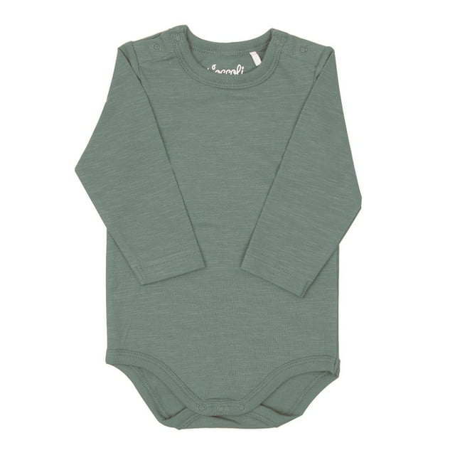 Coccoli Tencel Modal Combinaison à Manches Longues - Lily Pad / 6 Mois (13-16 lbs) / Core