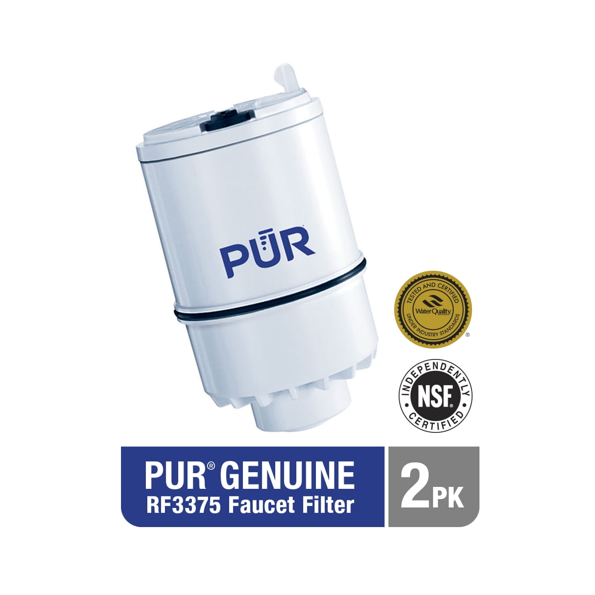 PUR Basic Faucet Water Replacement Filter, RF33752, 2 Pack