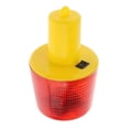 thumbnail image 2 of Solar Powered Warning Light Round Traffic Signal Construction , Work At Night And Is Switched By Button, 2 of 9