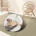 thumbnail image 3 of Transportín para perros Cojín para asiento de automóvil con bolsillo de almacenamiento Interior Gato Vehículo Perrera Asiento para rejilla negra Colco Portadores de asiento de coche, 3 of 8