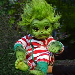 Stuffed Grinch Doll