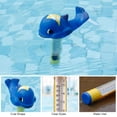 thumbnail image 4 of Termómetro de piscina flotante, termómetro de piscina con cuerda, termómetro de agua flotante para piscina, agua de baño, spas, jacuzzis, acuarios y estanques Ormromra WMZL-1304-2, 4 of 7