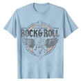 thumbnail image 4 of Rock Roll Graphic Tees for Men 2026 Summer Casual Short Sleeve Crewneck Rock Music Lover T Shirts Streetwear, 4 of 4