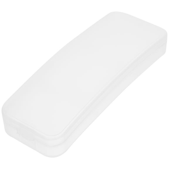 LEORX 10pcs Clear Transparent Plastic Glasses Cases for Eyeglasses and Sunglasses