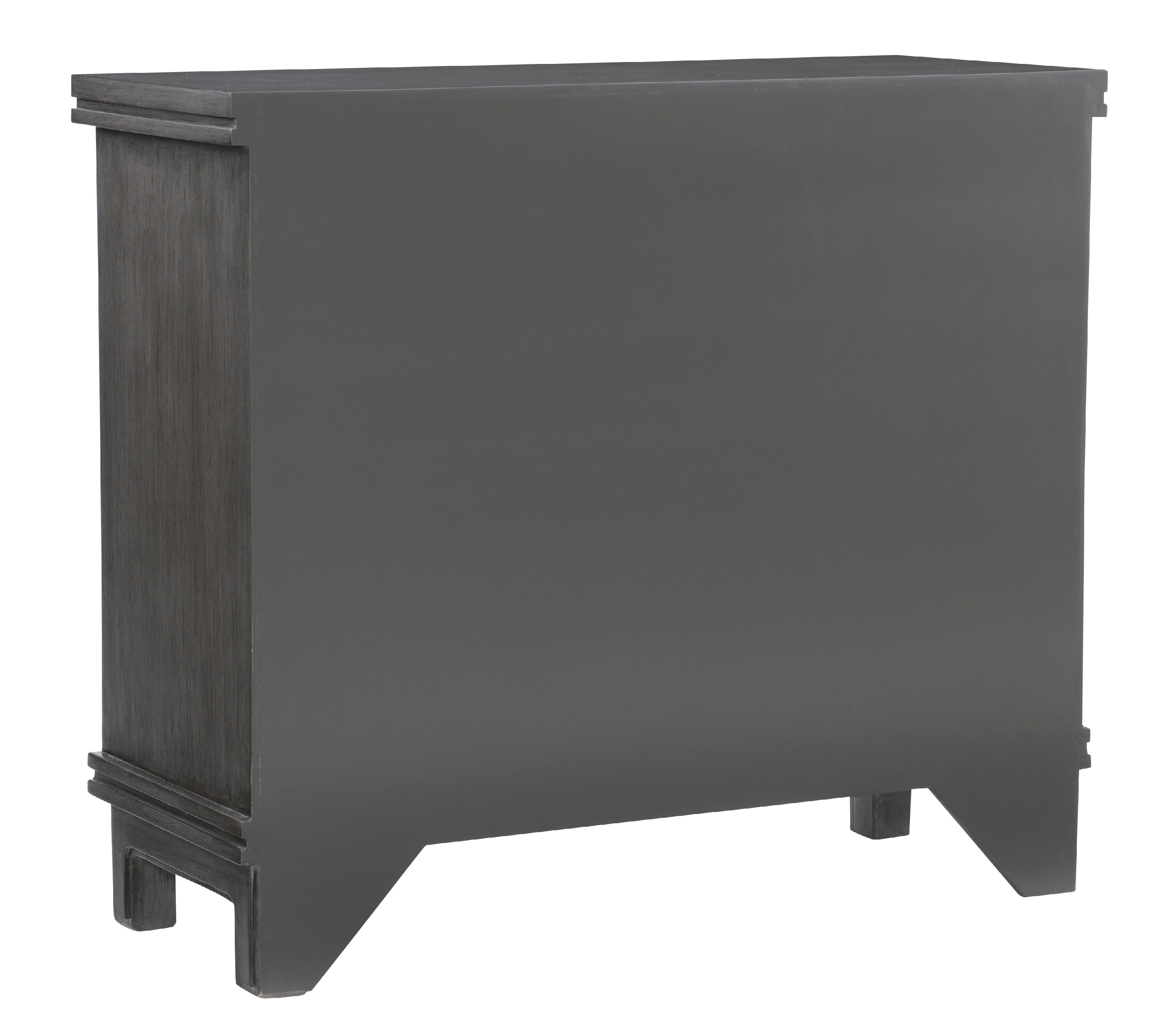 Edson 2-Dooor Cabinet with Shelves, Gray