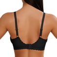 thumbnail image 3 of qelini Lace Bras for Women Thin Strap Wireless Breathable Bralettes Side Support Seamless Everyday Tshirt Bra, 3 of 7
