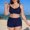Navy, variant on HAIJIE Beach Coverups Women Bathing Suit Swimwear Control Tankini Top and High Waist Swimming Shorts Swimwear Bikinis for Women Wife 2026 Summer Vacation Outfits Without Bikini Set (Green,XXXXL)