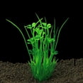 thumbnail image 6 of GreenJoy 7 Pack Fish Tank Plastic Plants and Cave Rock Decorations Aquarium Decor Type Small Size, 6 of 7