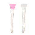 thumbnail image 1 of 2 uds cepillos faciales de silicona ca herramienta pa loción corporal, ampliamente Mango blanco Zulema Cepillos aplicadores faciales, 1 of 8