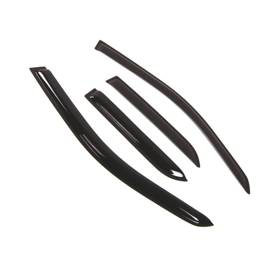 TuningPros Outside Mount Window Visor Deflector Smoke Tinted 4 Pcs Set For 2001-2007 Pontiac Aztek