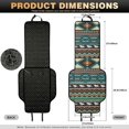 thumbnail image 7 of Chririnla Horse Geometric Pattern Car Seat Covers for Most Vehicles, Machine Washable Airbag Compatible Car Front Seat Covers 2 Pack Polyester Front Car Seat Protector, 7 of 7