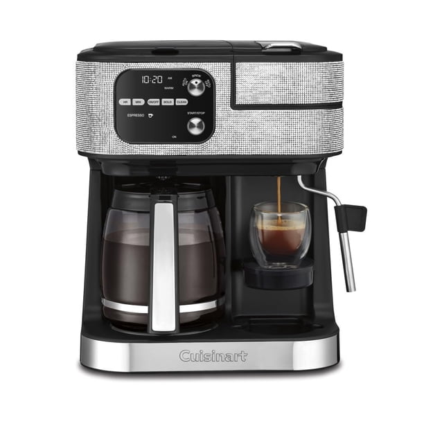 Cafetera Cuisinart SS-4N1SC 4 en 1 para 12 tazas, plateada
