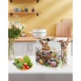 thumbnail image 5 of Spring Easter Stand Mixer Dust Cover with Storage Pocket & Handles, Colorful Eggs Bunny Botanical Floral Fits All Tilt Head & Bowl Lift Kitchen Appliance Cover Organizer Bag Accessories, 6-8 Quart, 5 of 6