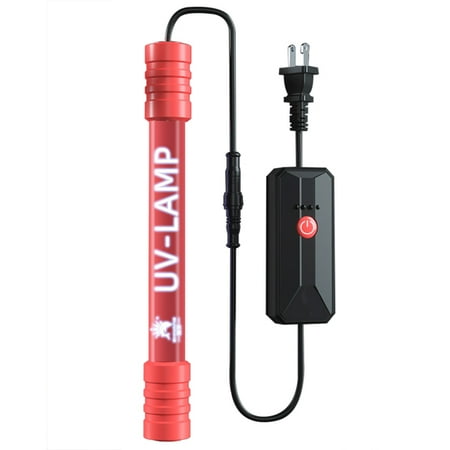 

Aquarium Fish Tank Germicidal UV Light Sterilizer Pond Submersible Clean Lamp US 38376