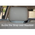 thumbnail image 5 of Covered Living Deluxe Quilted and Padded seat cover with Non-Slip Fabric in Seat Area for Pets - One Size Fits All 56"Wx94"L Grey, 5 of 8