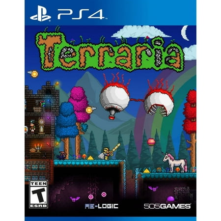 505 Games Terraria (PS4) - Pre-Owned (Terraria Best Pre Hardmode Weapons)