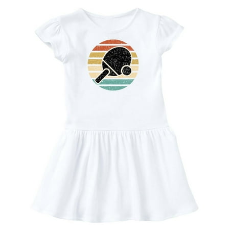 

Inktastic Table Tennis Ping Pong Gift Toddler Girl Dress