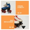 thumbnail image 3 of PENIKOKO 20Pcs Black PVC Shockproof Pads Roller Skate Accessories Quad Skate Parts for Enhanced Comfort, 3 of 8