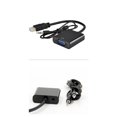 thumbnail image 2 of HDMI to VGA Converter Cable HDMI Adapter Conversion Cable with Audio Port, 2 of 3