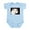 Sky Blue, variant on CafePress - Bulldog Infant Bodysuit - Baby Light Bodysuit, Size Newborn - 24 Months
