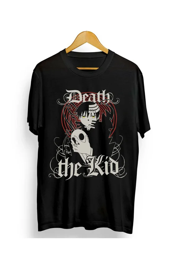 RARE Soul Eater Death the Kid Vaporwave Gothic Grunge Japanese Unisex shirt All size