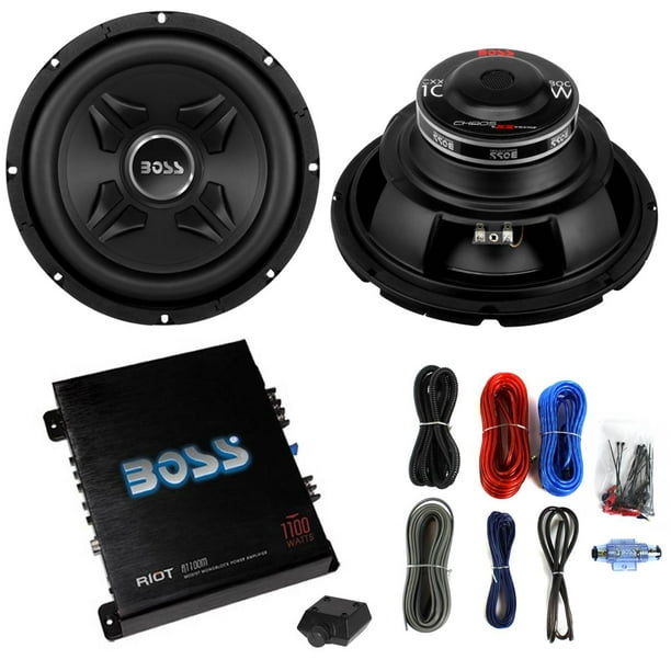 2) Boss CXX10 10&quot; 1600W Car Audio Power Subwoofer Sub+