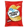 thumbnail image 2 of Great Value Original Wavy Potato Chips Party Size, 13 oz, 2 of 6