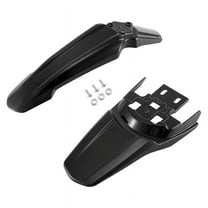 Front   Rear Mudguards Protector for Sur-Ron Sur Ron Light Bee Dirt Bike Motorcycle Accessories, Black 2Pcs