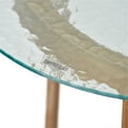 thumbnail image 6 of Elle Decor Mirabelle Outdoor Side Table in French Gold, 6 of 9