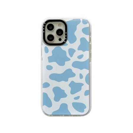 Protective Phone Case for iPhone 13 Pro Max ,Cute Luxury Full Body Protective Shockproof Scratch Resistant Case,Cow Print Design Cover Case