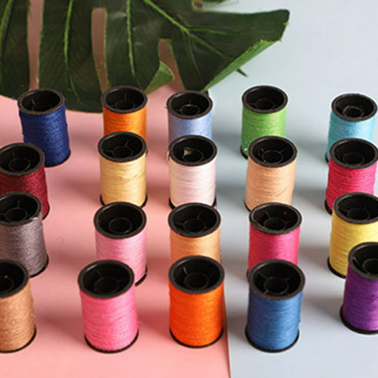 10pcs Random Color Polyester Sewing Thread, Suitable For Sewing