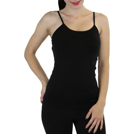 ToBeInStyle Women's Seamless Shaping Spaghetti Strap Camisole