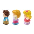 thumbnail image 4 of Replacement Part for Collectible Fisher-Price Little People Surprise & Sounds Home Dollhouse DFN41 - Replacement Family Figures Dad, Mom and Little Girl Sister, 4 of 6