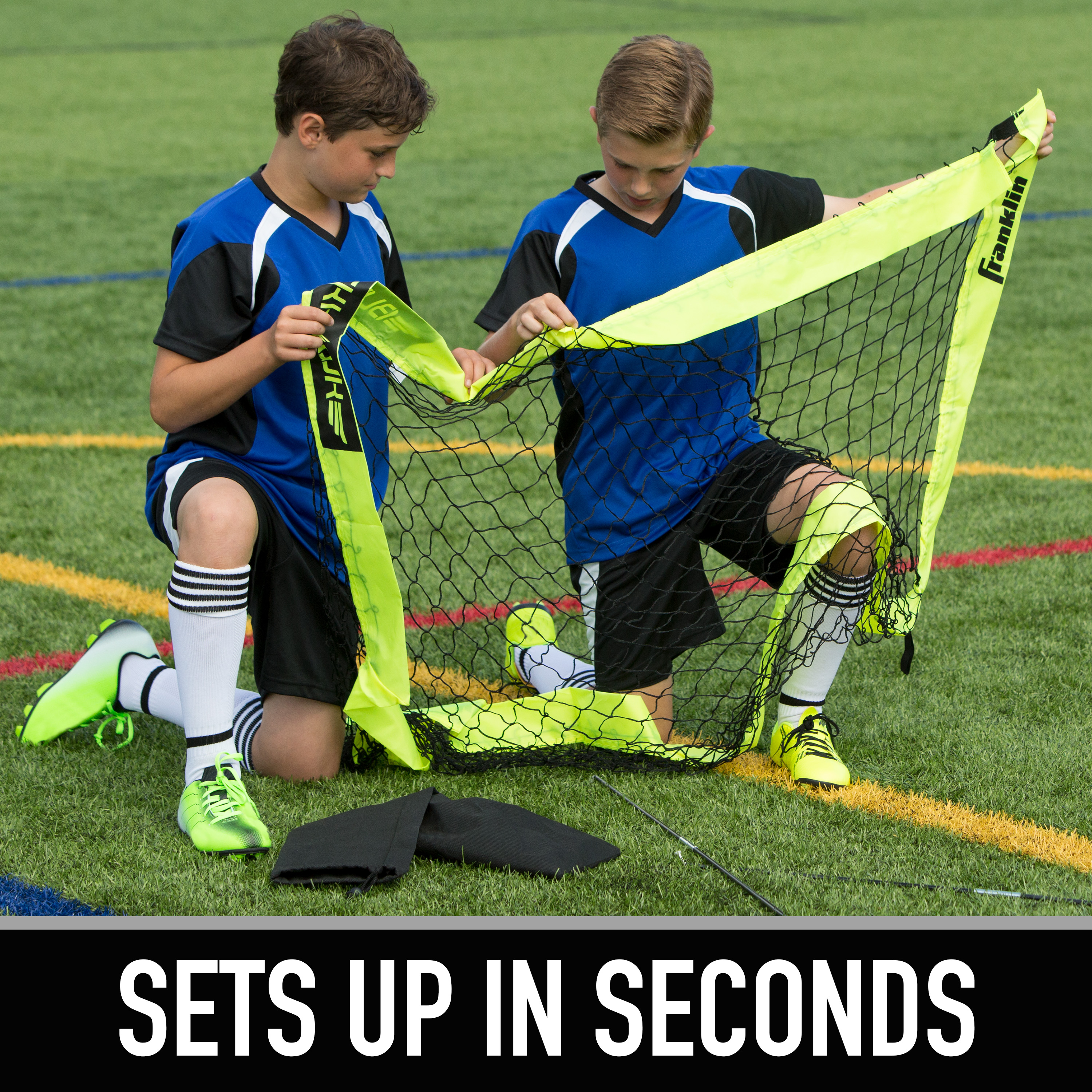 Franklin Sports Blackhawk 4x3 Pop-Up Soccer Goal photo 5