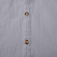 thumbnail image 5 of JTieacloth T Shirt Men Male Sleeveless Shirt Summer Casual Button Hooded Hawaii Sleeveless Shirts, 5 of 5
