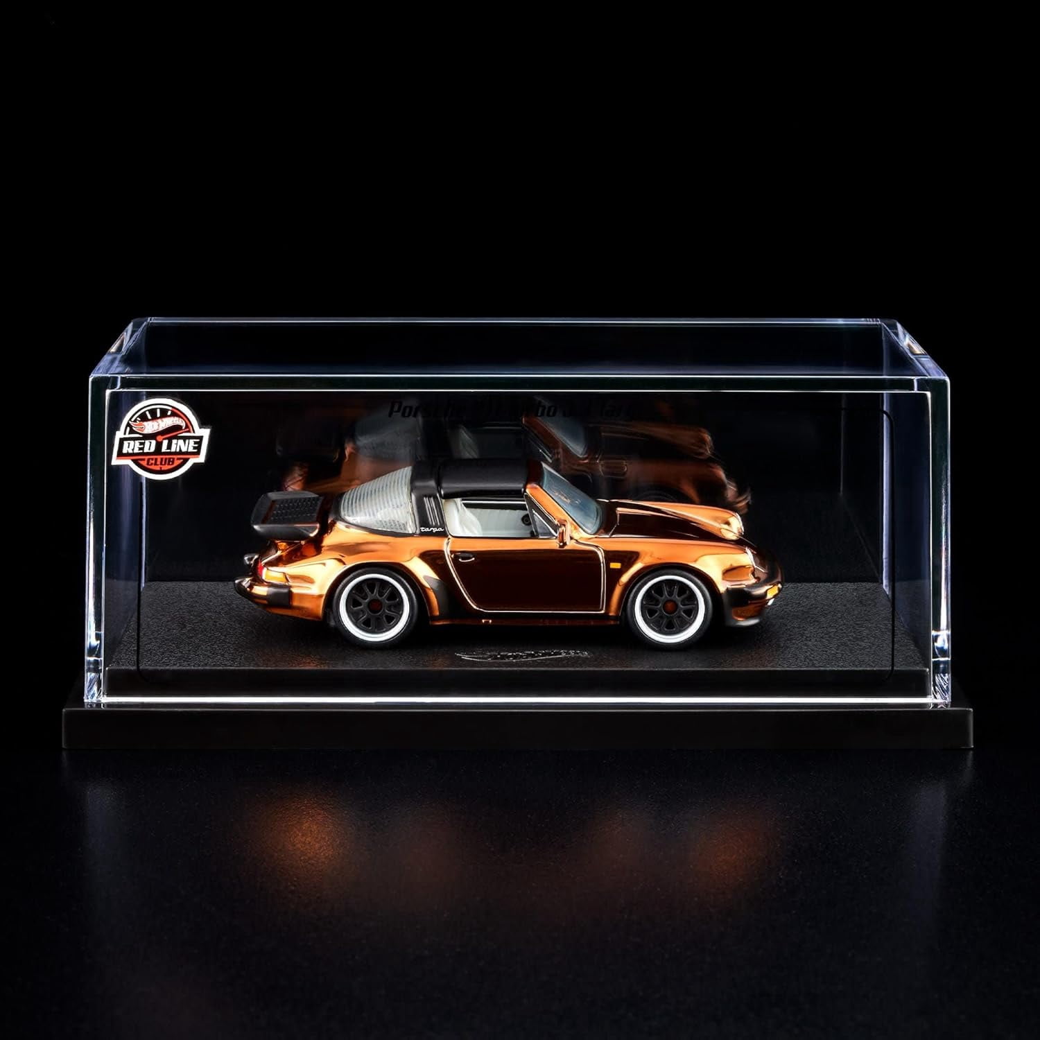 Hot Wheels RLC Exclusive 1988 Porsche 911 Targa Turbo 1:64 Die-Cast Car | Spectraflame Brown