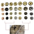 thumbnail image 4 of HLONK Metal No Sewing Snap Fastener Button Press Popper Stud Leather Bag Clothes Jacket Repair Rivet Diy, 4 of 9