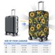 thumbnail image 4 of Balery Sunflowers Funda de equipaje, fundas para maletas, elástica, lavable, protector de maletas, compatible con maletas de 18 a 32 pulgadas-Large, 4 of 7