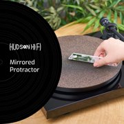 Hudson Hi-Fi LP Phono Cartridge Stylus Alignment Protractor Tool