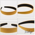 thumbnail image 3 of Motique Accessories Gold 1 inch Fabric Headband for Women and Girls, 3 of 6