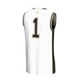 thumbnail image 3 of Unisex GameDay Greats #1 White Wake Forest Demon Deacons Lightweight Basketball Fashion Jersey, 3 of 3