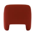 thumbnail image 6 of Better Homes & Gardens Emerson Curvy Accent Chair, Rustic Red Velvet, 6 of 7