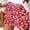 Red, variant on LEBONYARD Women's Shorts in Comfortable Fabrics,Women Summer Printed Lace Up Elastic Pocket Casual Shorts Light Blue S