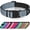 Gray, variant on Reflective Dog Collar, Soft Neoprene Padded, Metal D-Ring, Nylon Pet Collar Adjustable for Large Dogs