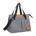 thumbnail image 2 of EGNMCR Fashionable Concise Large Capacity Triangular Insulation Bag For Travel With Food Lunch Bag Fresh Keeping Ice Bag Insulation Bag Bento packet, 2 of 6
