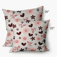 thumbnail image 4 of Simply Daisy 20 inch Flowery Love Valentines Indoor/Outdoor Throw Pillow, 4 of 4