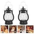 thumbnail image 3 of Shisuyan 2Set Vintage Lamp Hanging Lights Black Plastic Retro Design for Party Lighting, 3 of 9