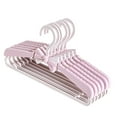 thumbnail image 3 of Multifunctional Adjustable Kid Hanger Clothes Rack Retractable Hanger Telescopic Pink, 3 of 8
