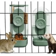 thumbnail image 1 of Hanging Automatic Pet Feeder Water Dispenser,gravity Auto Rabbit Feeder Water Dispenser Set For Small Animals, 1 of 3